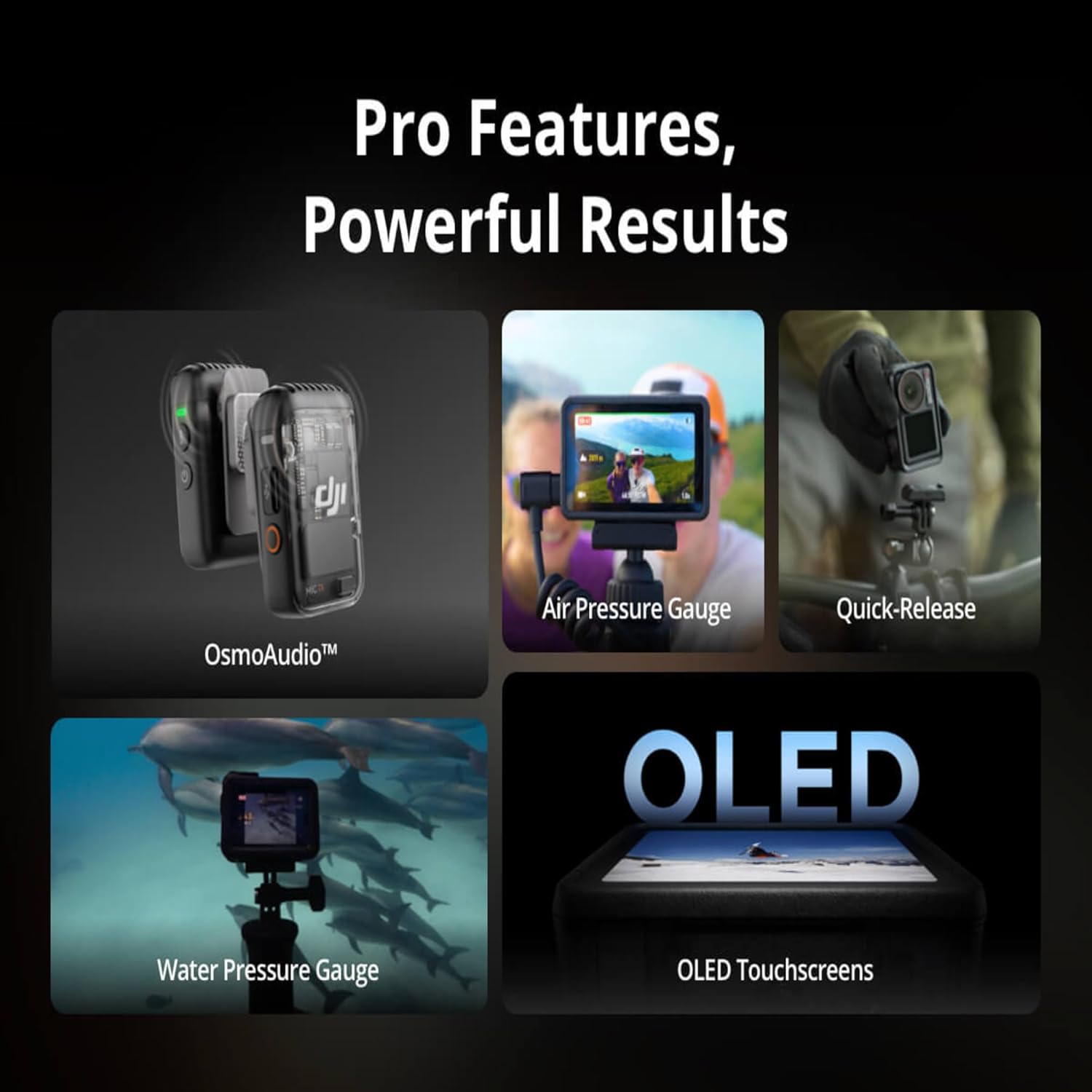 DJI Action 2 Dual Screen Combo -12Mp Digital Zoom Action Camera with Front Touchscreen, 4K Recording Upto 120 Fps& 155° Fov, Portable& Wearable,10M Waterproof,Black DJI Action 2 Dual Screen Combo -12Mp Digital Zoom Action Camera with Front Touchscreen, 4K Recording Upto 120 Fps& 155° Fov, Portable& Wearable,10M Waterproof,Black